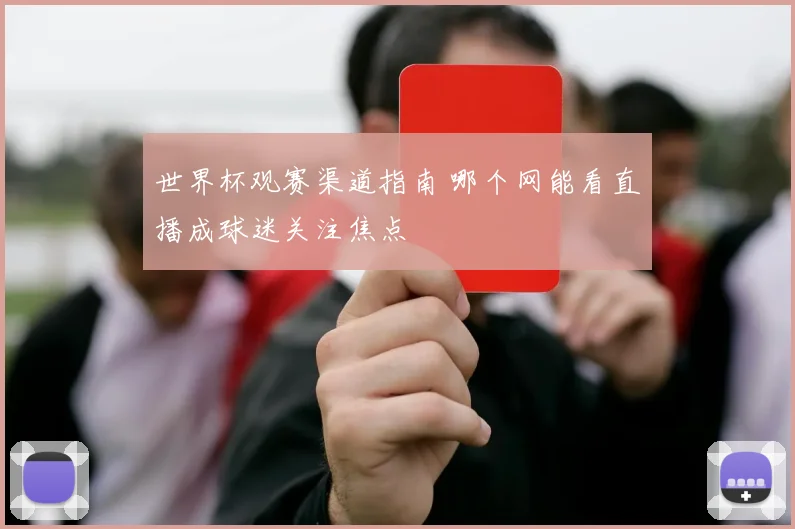 世界杯观赛渠道指南 哪个网能看直播成球迷关注焦点